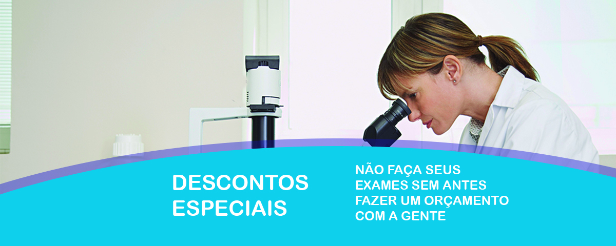 Exames de qualidade com preços especiais